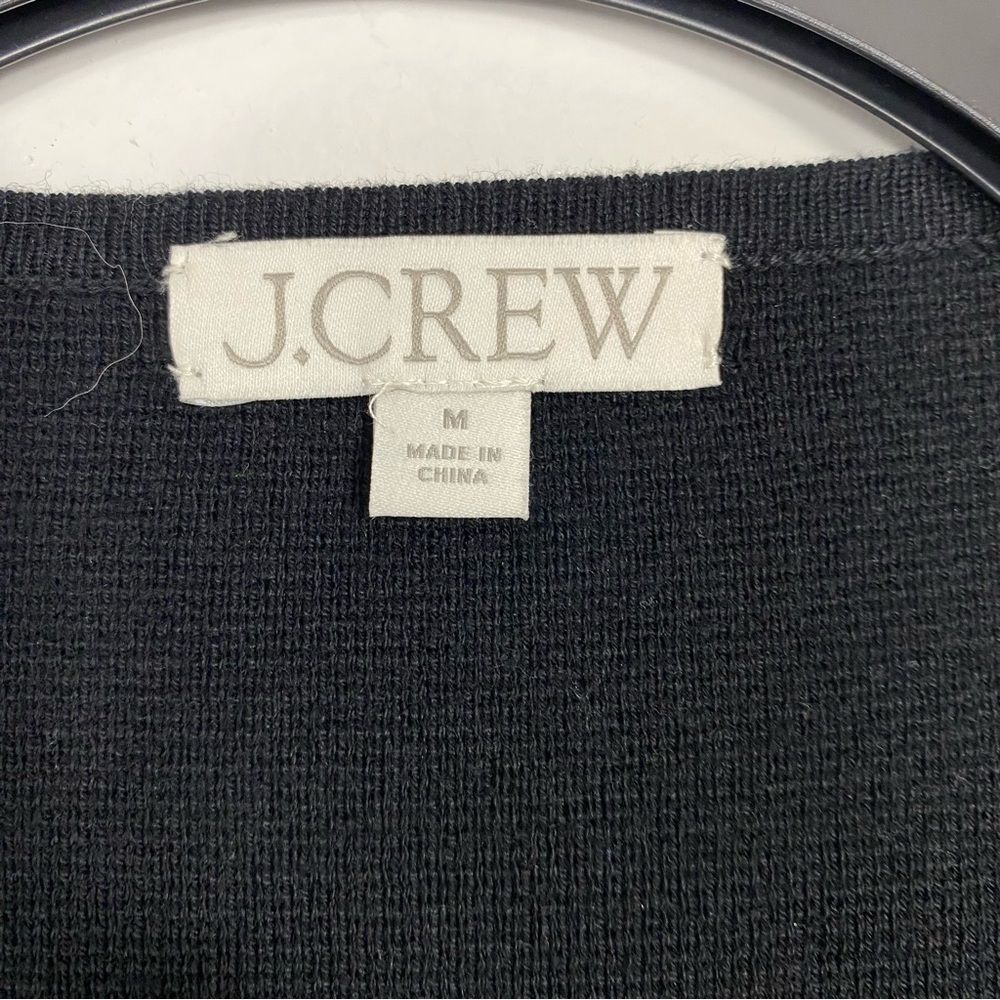 J Crew Giselle sweater blazer sz M - Picture 7 of 10